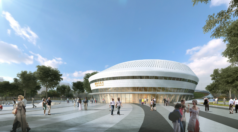 廣東省汕頭市澄海區(qū)文化廣場音樂廳